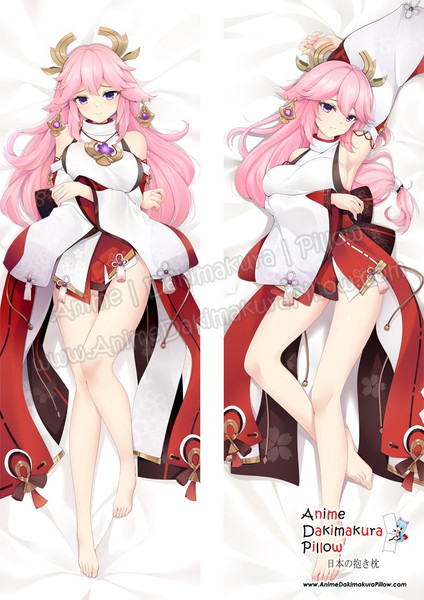 Buy ADP Yae Miko - Genshin Impact Anime Dakimakura Japanese Pillow Cover ADP-PC-21051-1 at the best price of US$ 49.99 | Anime Dakimakura Pillow
